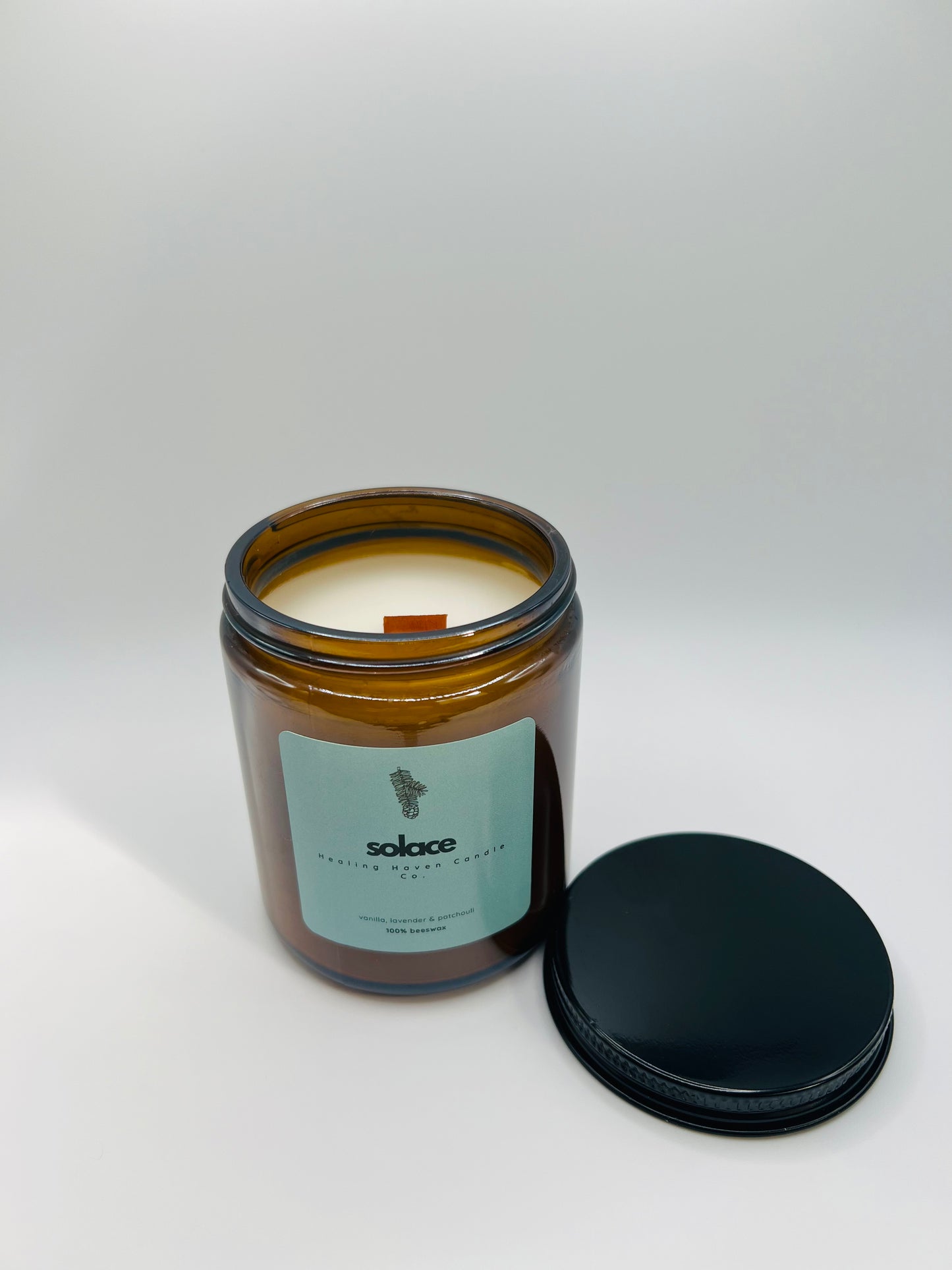 Solace Candle, Vanilla, Lavender & Patchouli